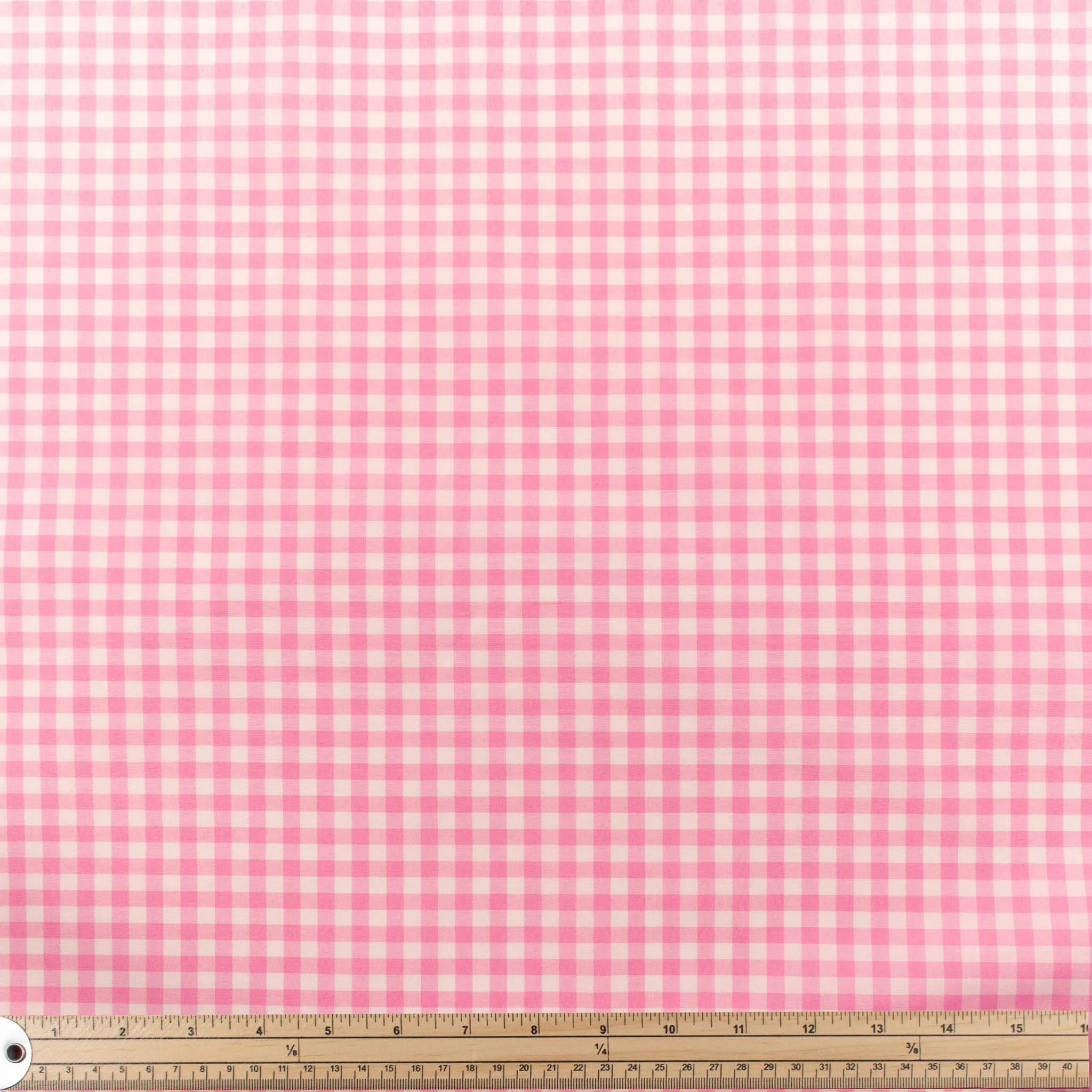 1/4-inch Cotton Poly Gingham Fabric - Image 4