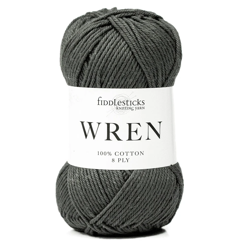 Fiddlesticks 100% Cotton 8 Ply Wren Yarn - Image 24