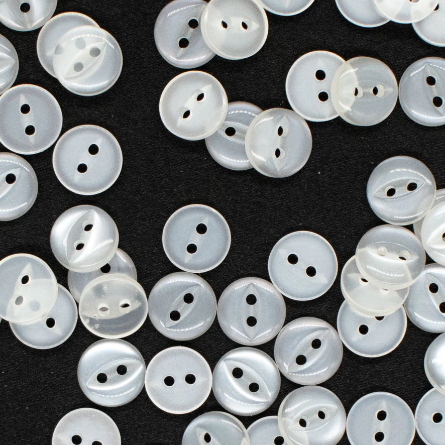 2 Hole Shirt Button 10mm - Image 2