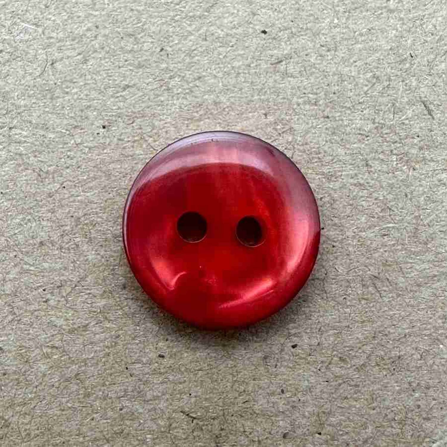 2 Hole Flat Pearled Button 14mm - Image 4