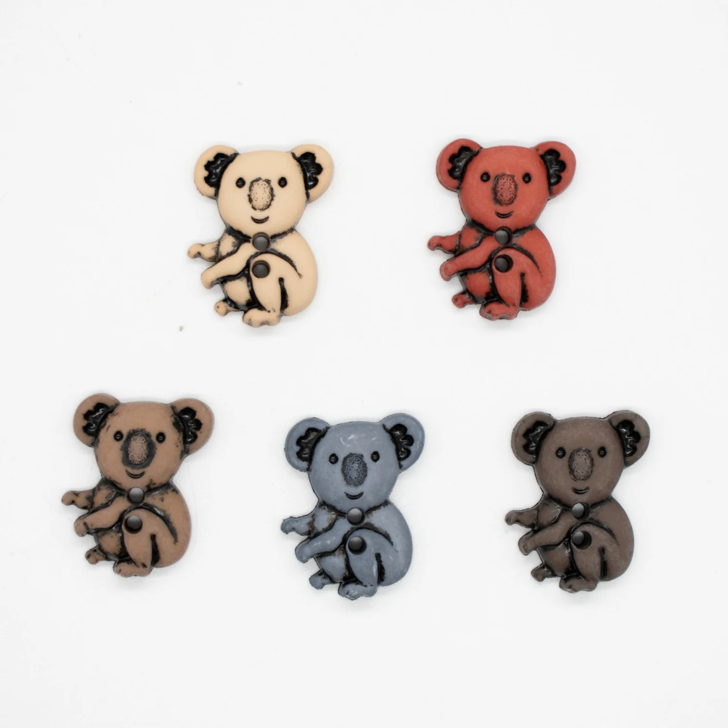 2 Hole Koala Button 25mm - Image 3