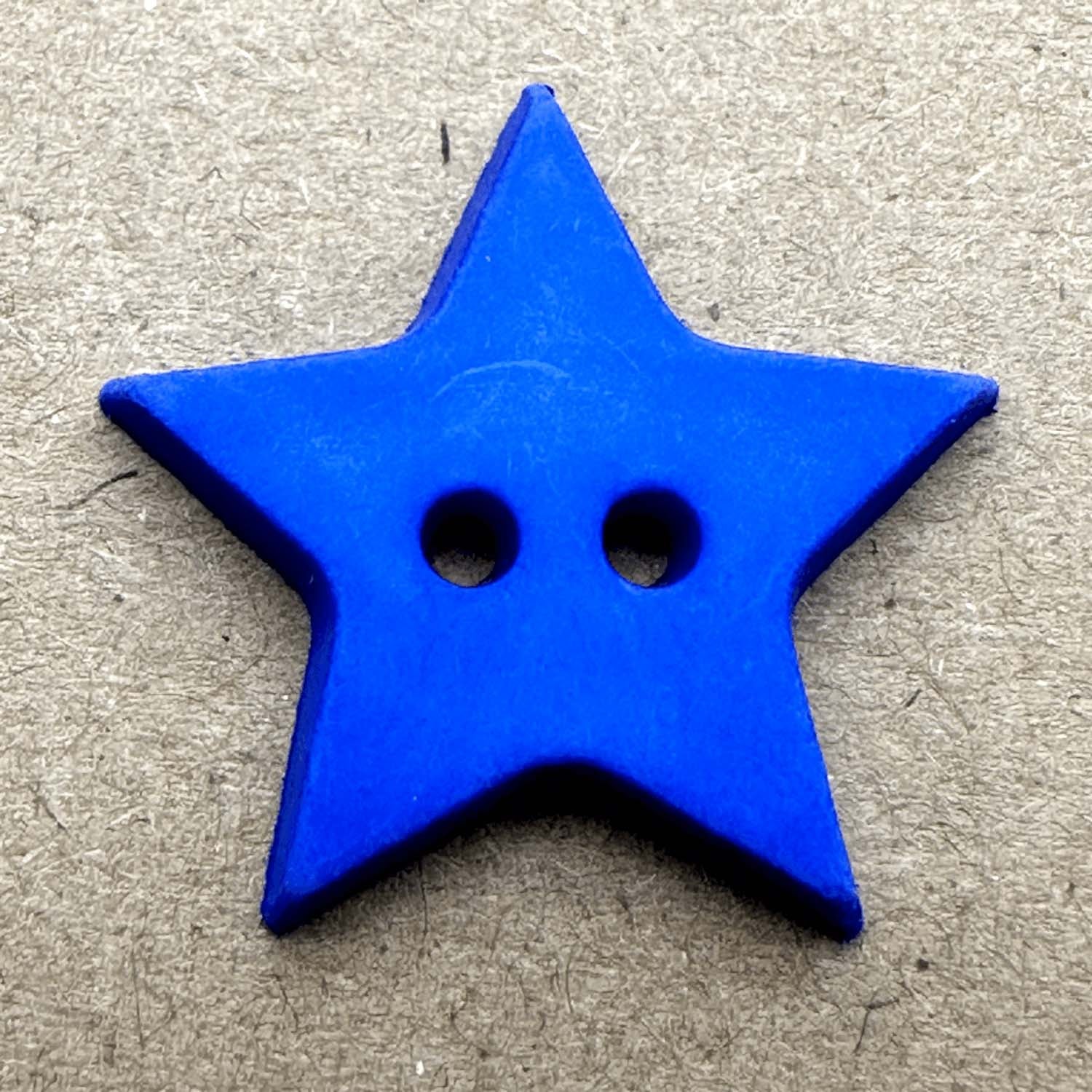 2 Hole Matt Star Button 25mm - Image 11