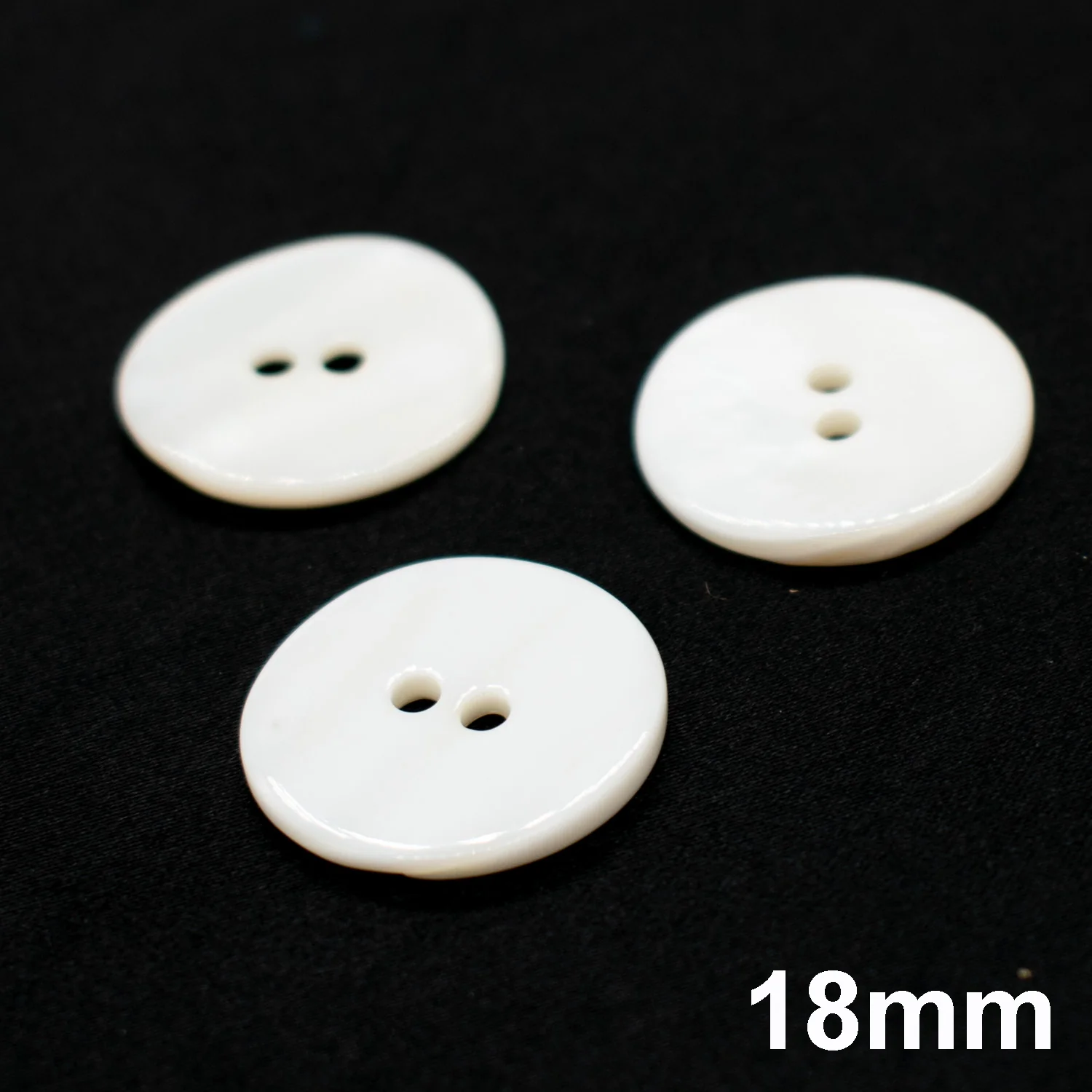 2 Hole Natural Shell Button - Image 14
