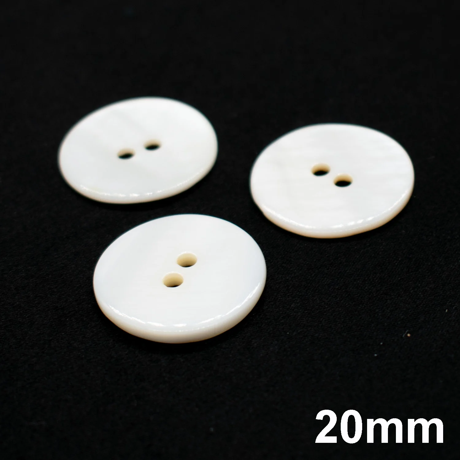 2 Hole Natural Shell Button - Image 15