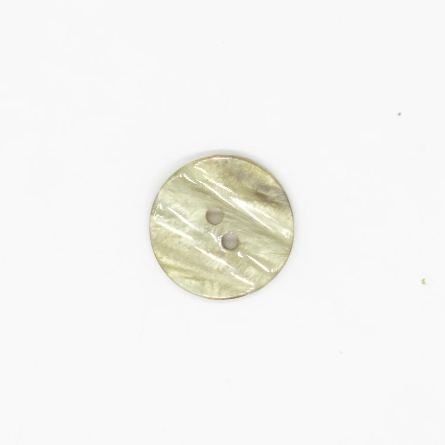 2 Hole Shiny Rippled Button - Image 8