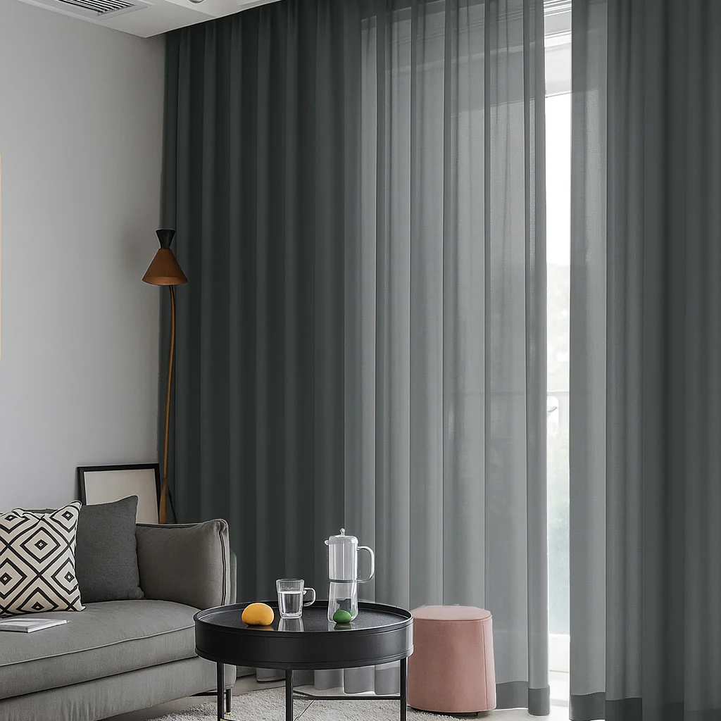 305cm Turkish Premium Quality Voile/Sheer Curtaining Fabric - Image 11