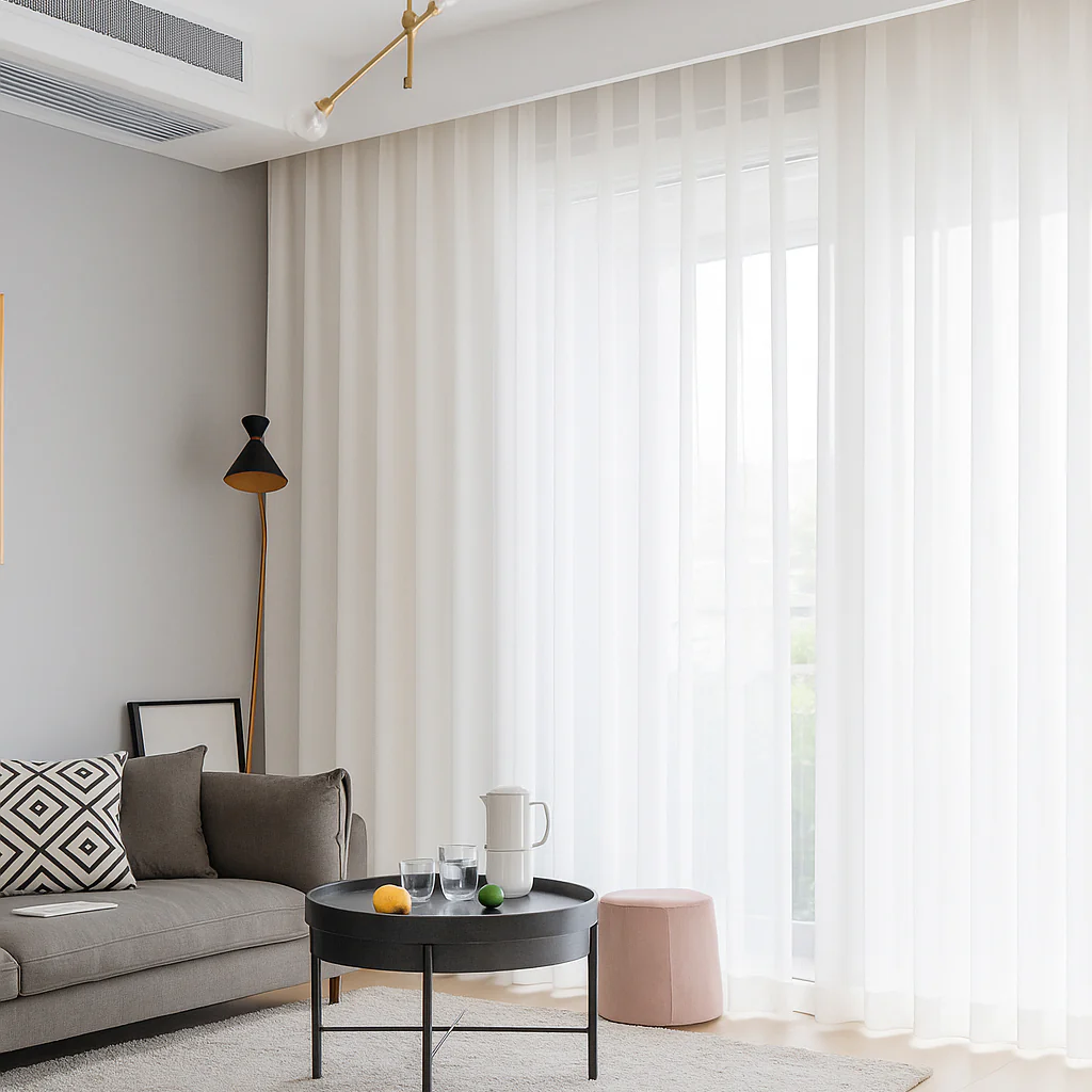 305cm Turkish Premium Quality Voile/Sheer Curtaining Fabric - Image 7