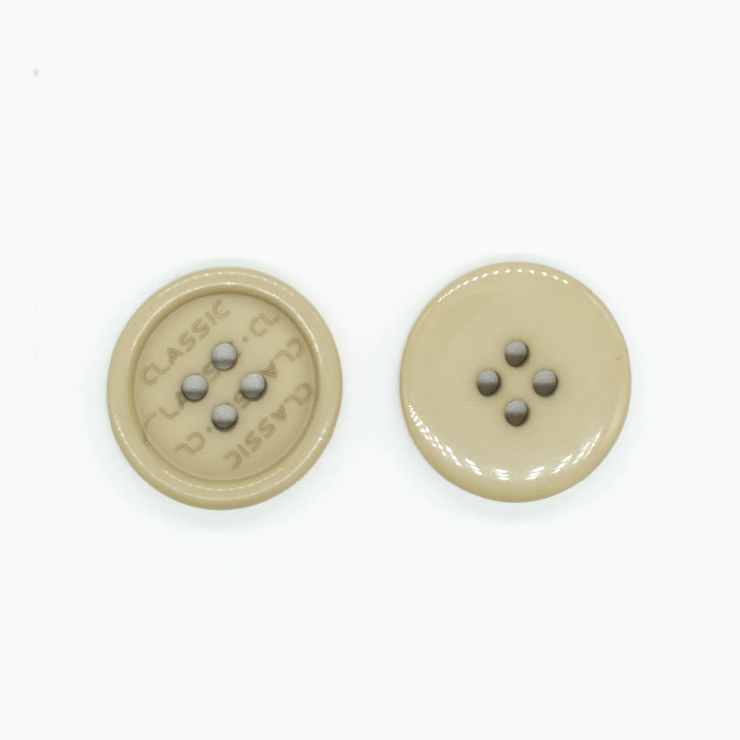 4 Hole Classic Letter Shirt Button - Image 10