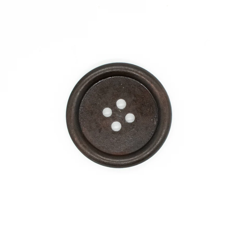 4-Hole Classic Rimmed Wooden Button - Image 21