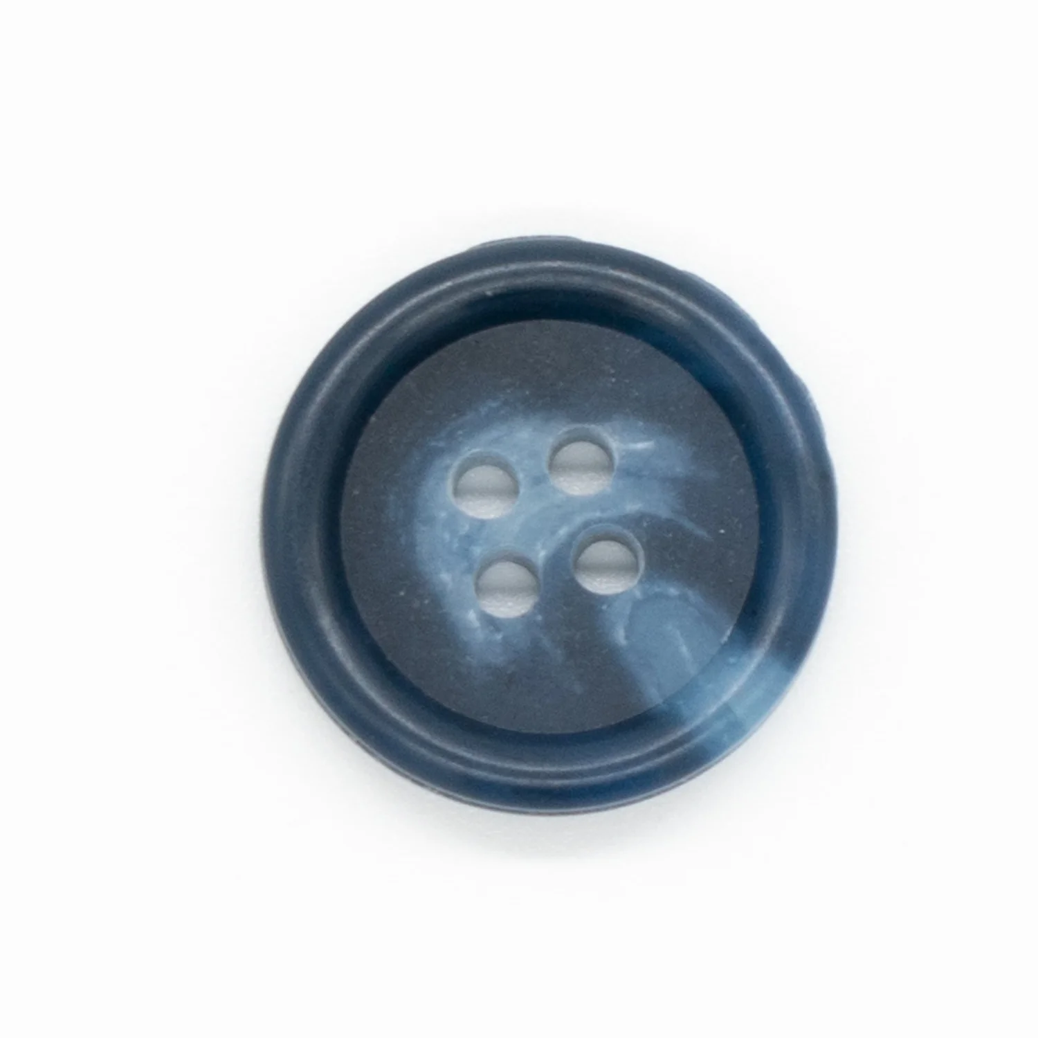 4 Hole Resin Horn Matte Centre Button - Image 11