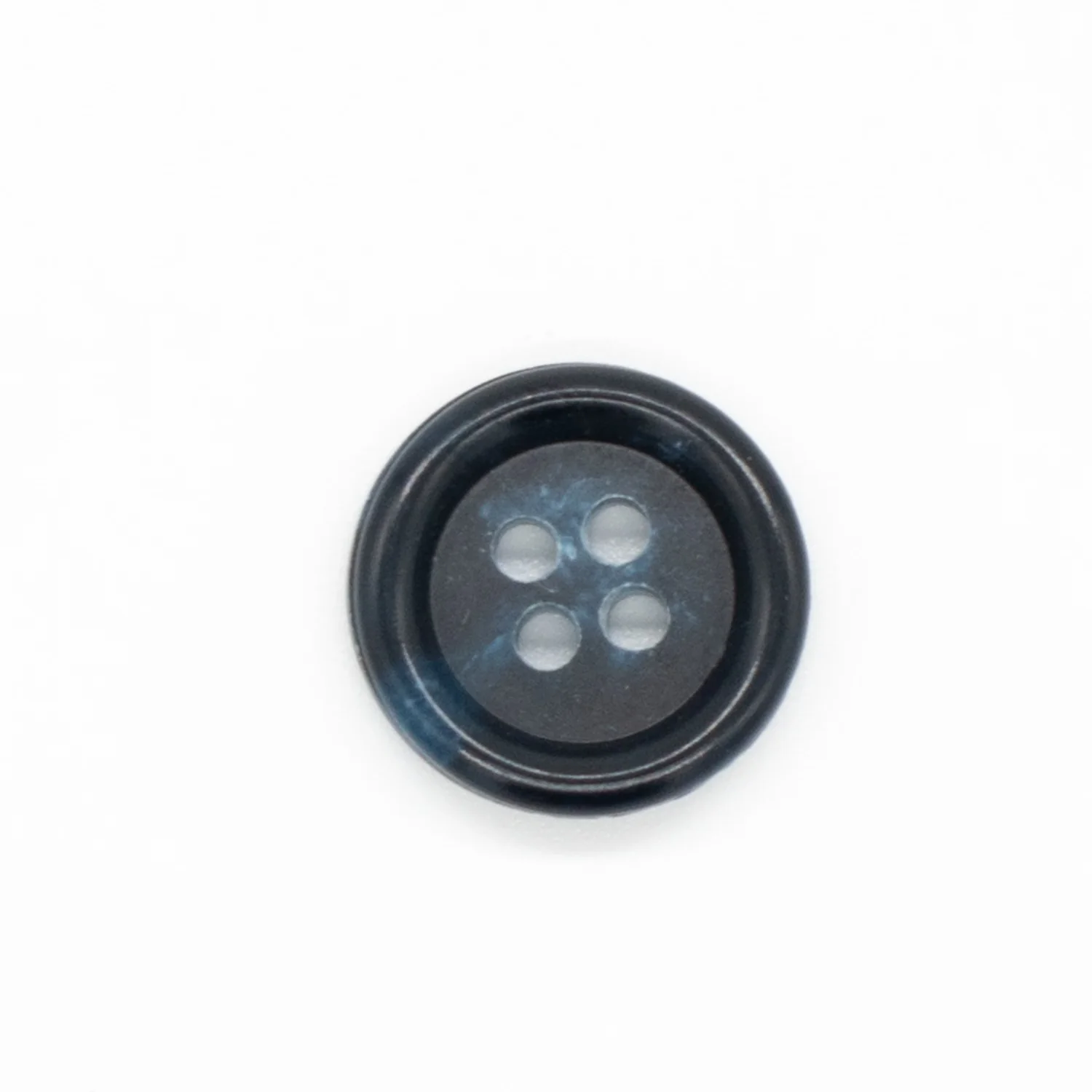 4 Hole Resin Horn Matte Centre Button - Image 7