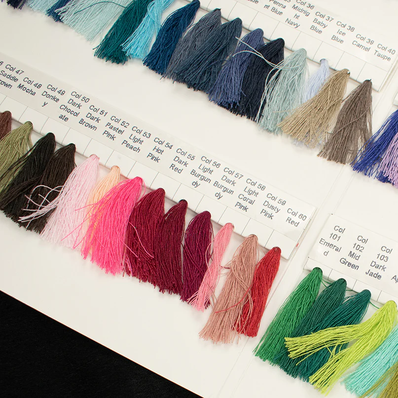 5000M Polyester Overlocking Thread Sample Book - Image 6