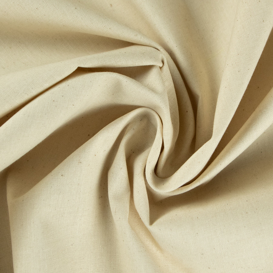 50M Roll Premium Unbleached Calico 160cm