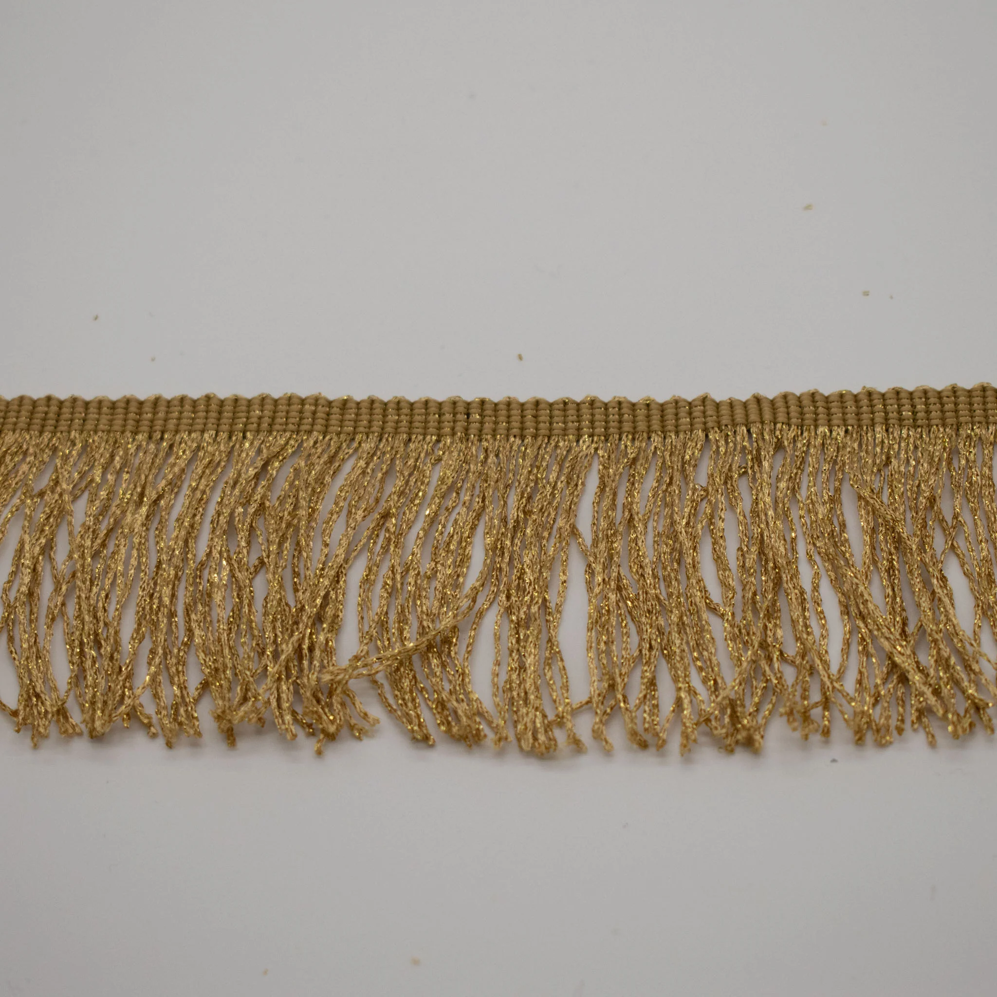 7cm Metallic Cut Fringing - Image 3