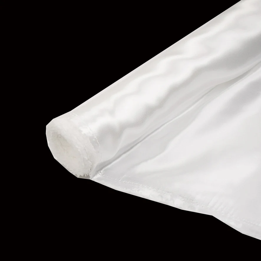 Angel Draping Satin White 150CM - Image 6