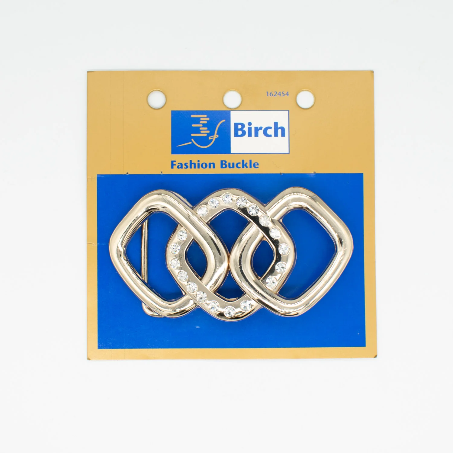 Birch Metal & Diamante Decor Fashion Buckle Design-5 - Image 5