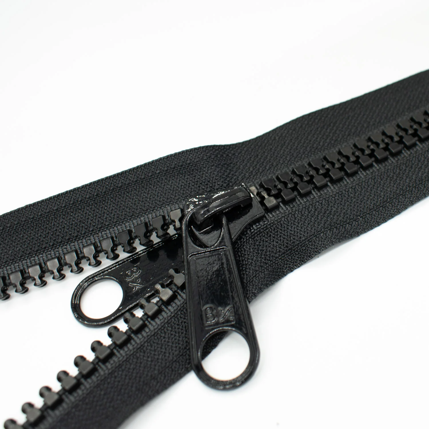Size 10 Chunky Double Puller Slider Open Ended Reversible Zip 6.6M - Image 5