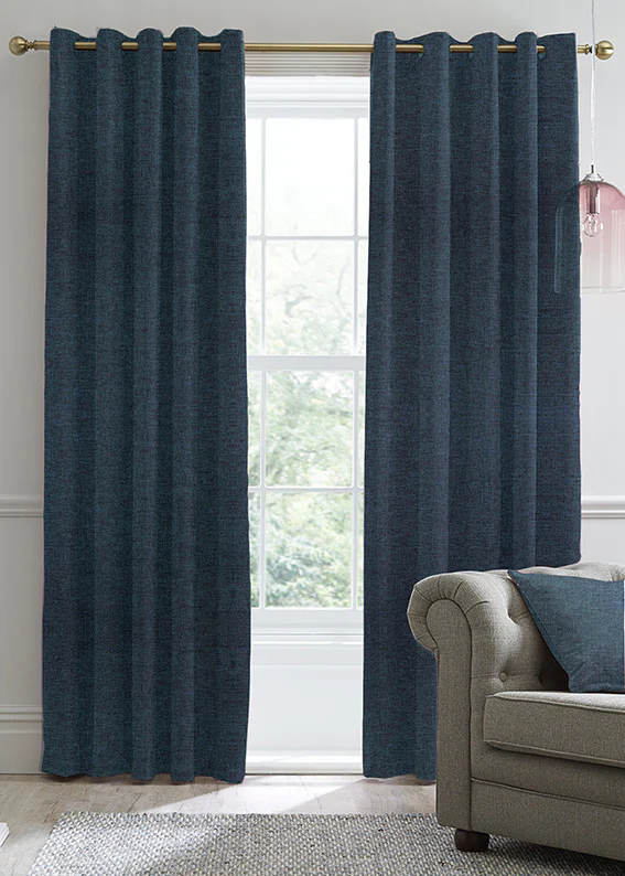 Blockout Ring Top Eyelet Curtain - Image 4
