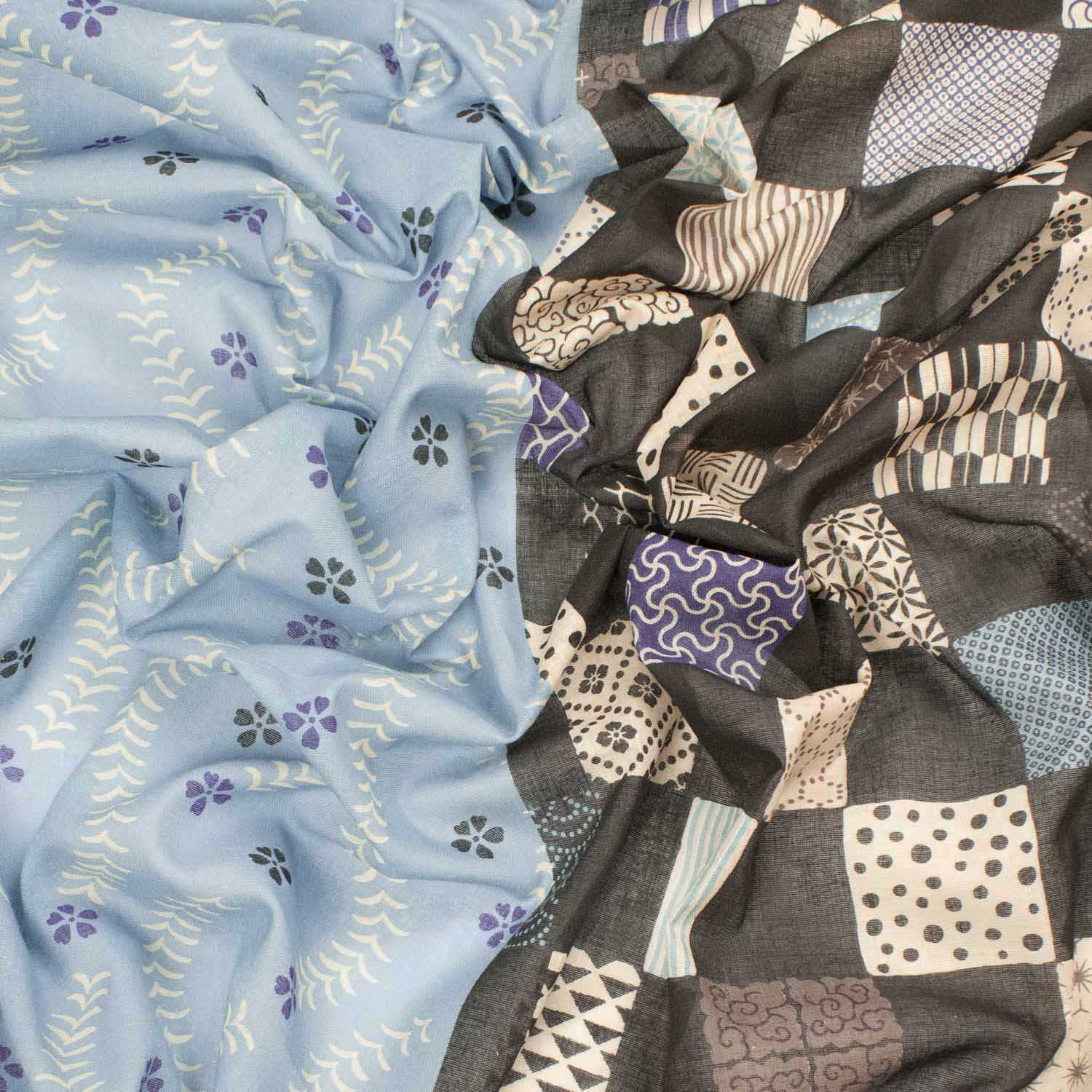 Border Printed Cotton Voile - Image 22