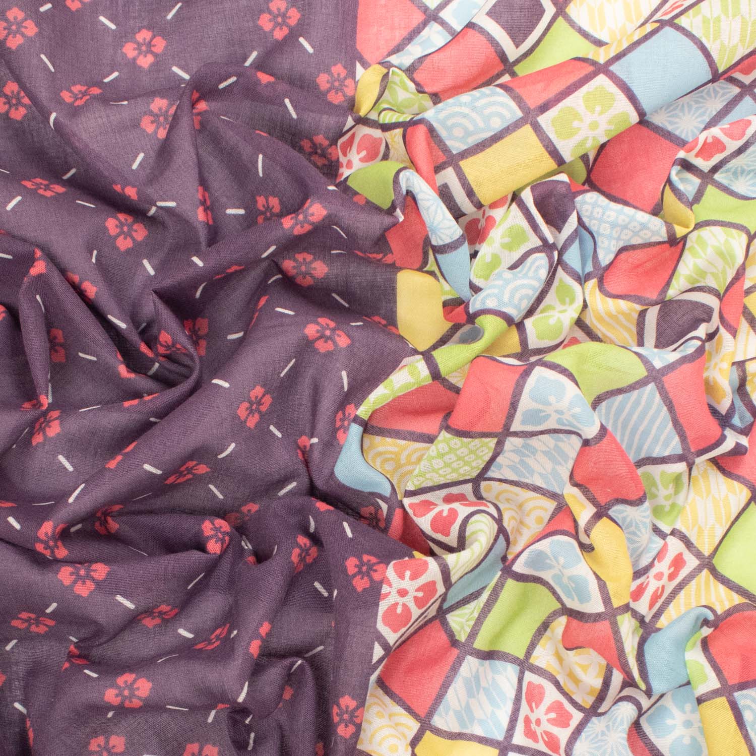 Border Printed Cotton Voile - Image 4