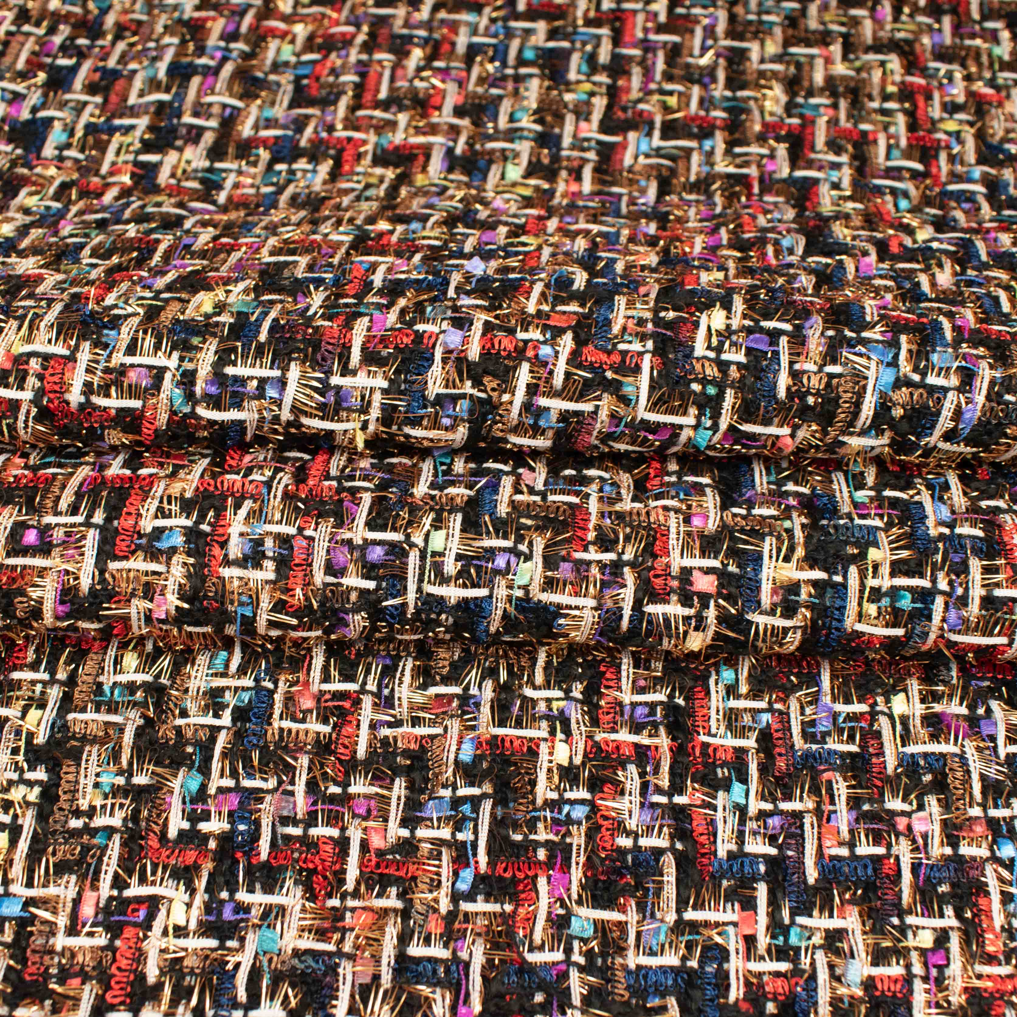 Boucle Tweed Suiting Design KQ195-5 - Image 4