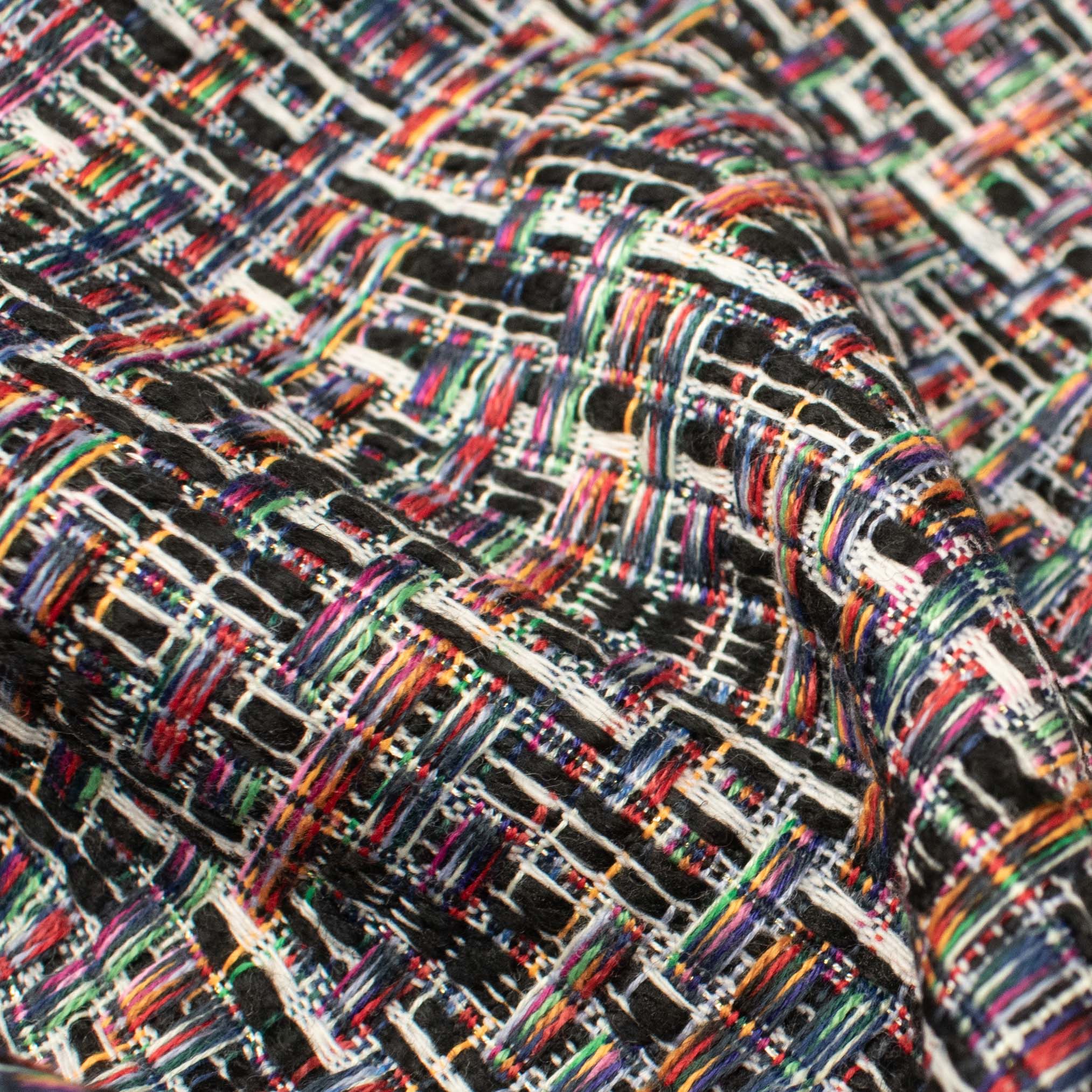Boucle Tweed Suiting Design KQ251-8 - Image 4