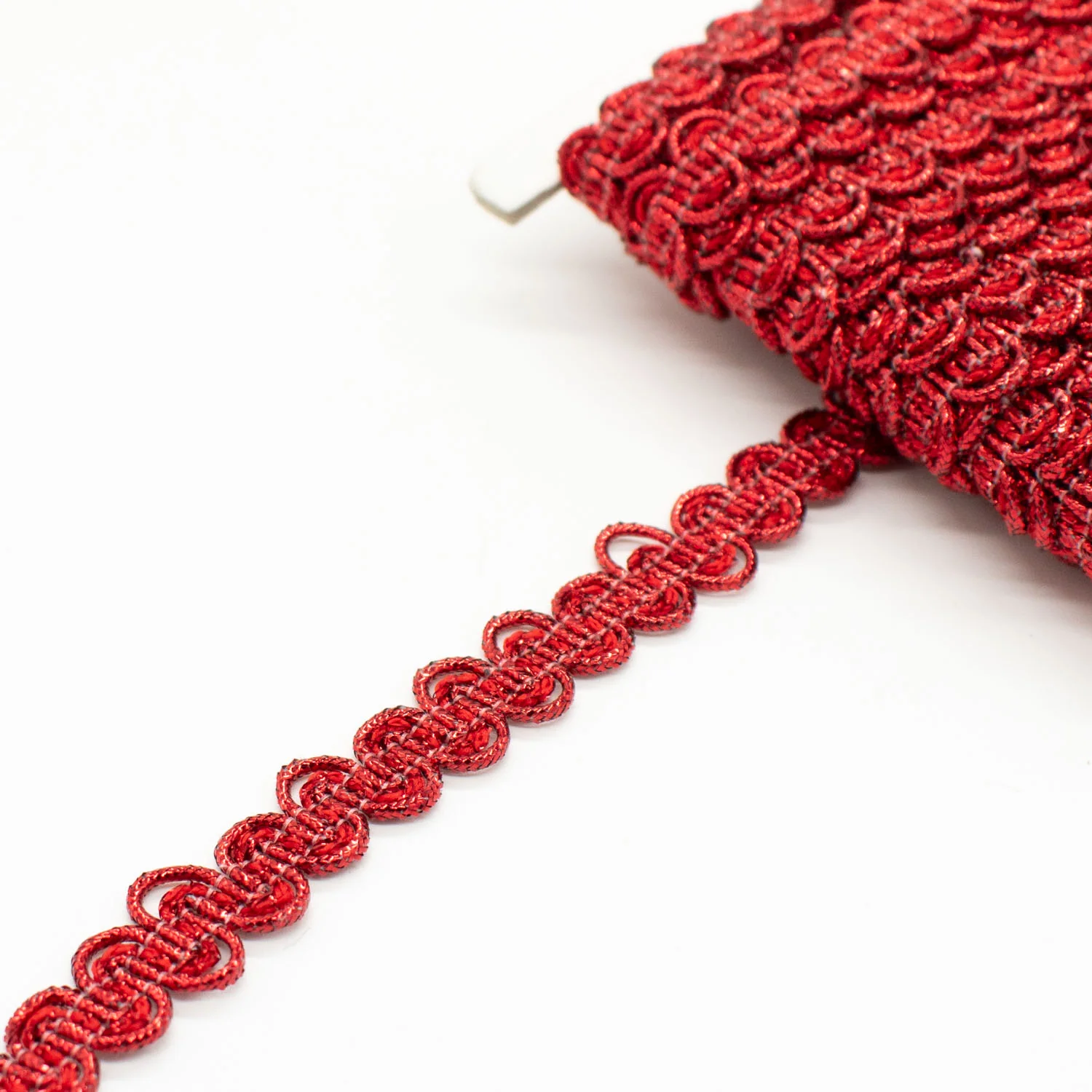 Metallic Braid Gimp Lace Trim 15mm - Image 6