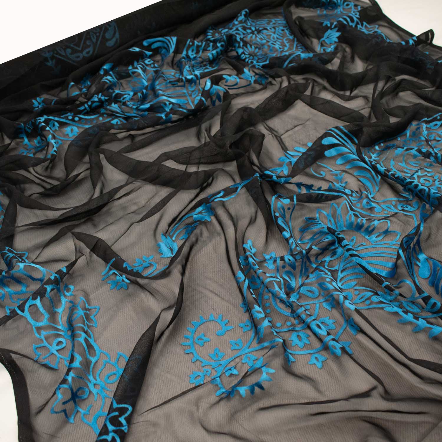 Burnout Black Chiffon - Image 6