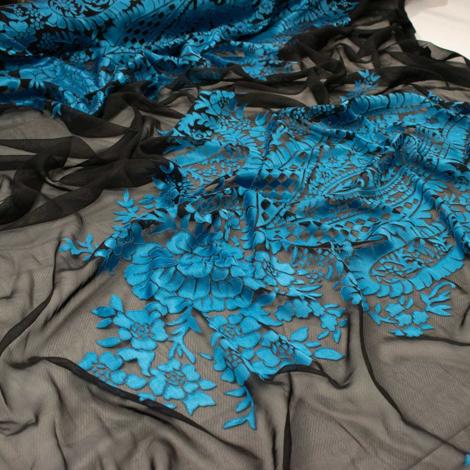 Burnout Black Chiffon - Image 9