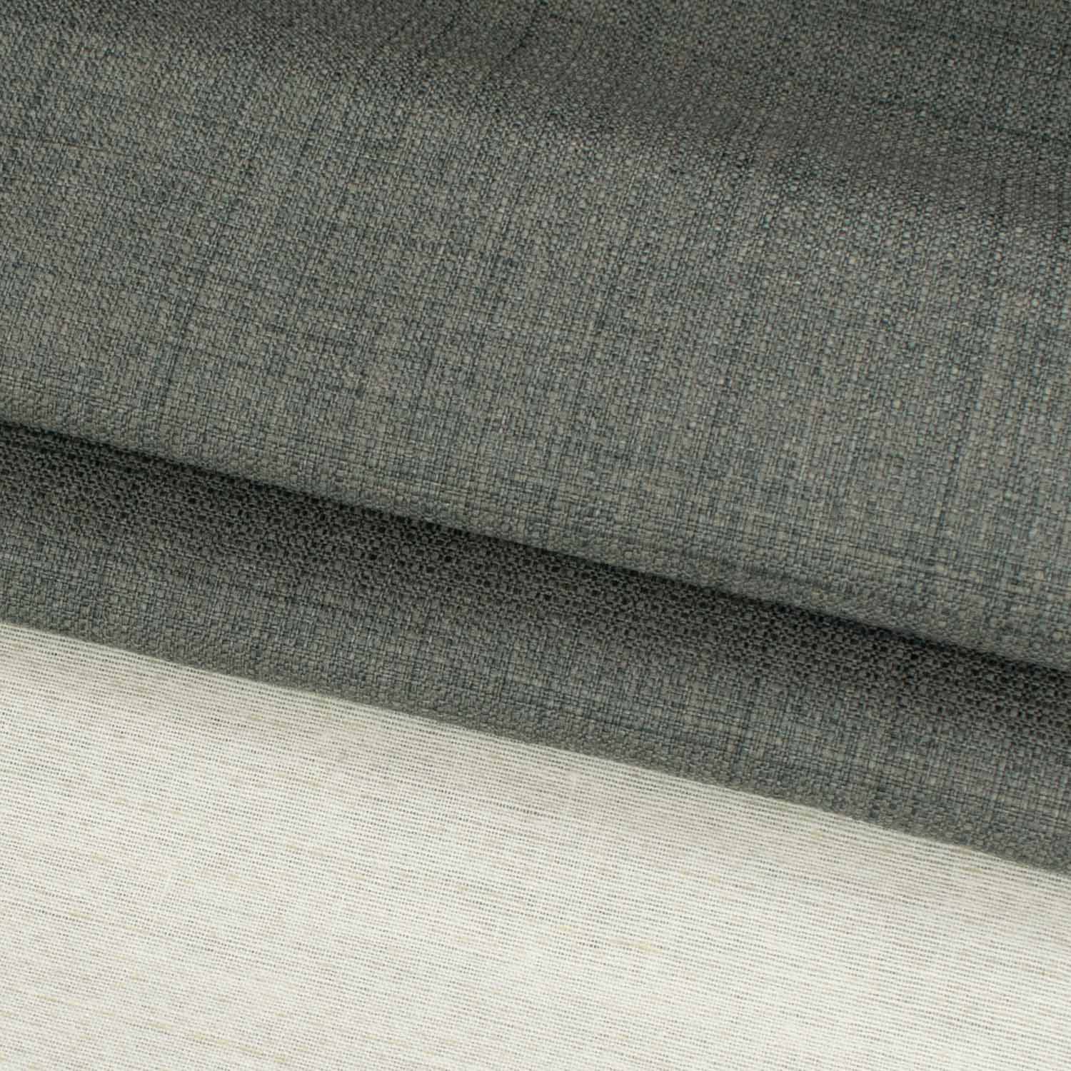 California by Zepel Upholstery Linen Look Woven Textured Canvas - Image 4