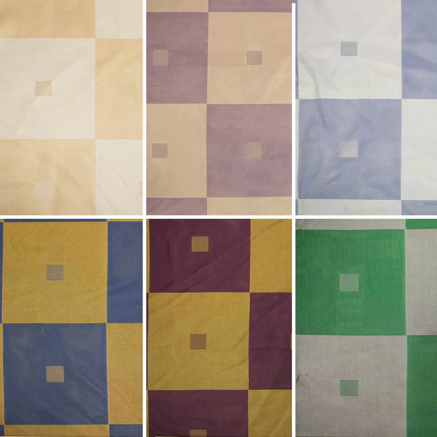 Check Taffeta Curtaining/Upholstery Jacquard - Image 5