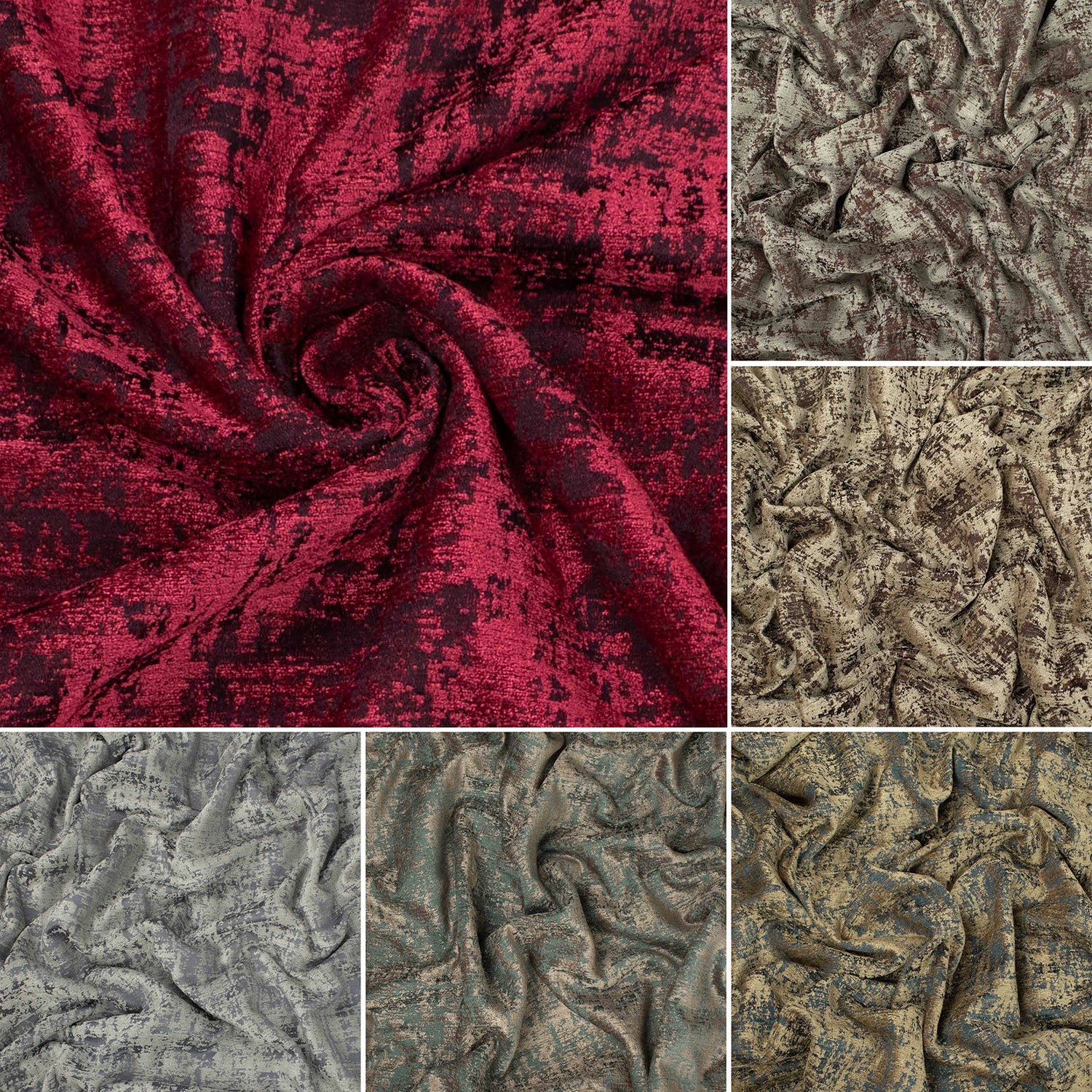 Patina Chenille Curtaining/Upholster Velvet - Image 5