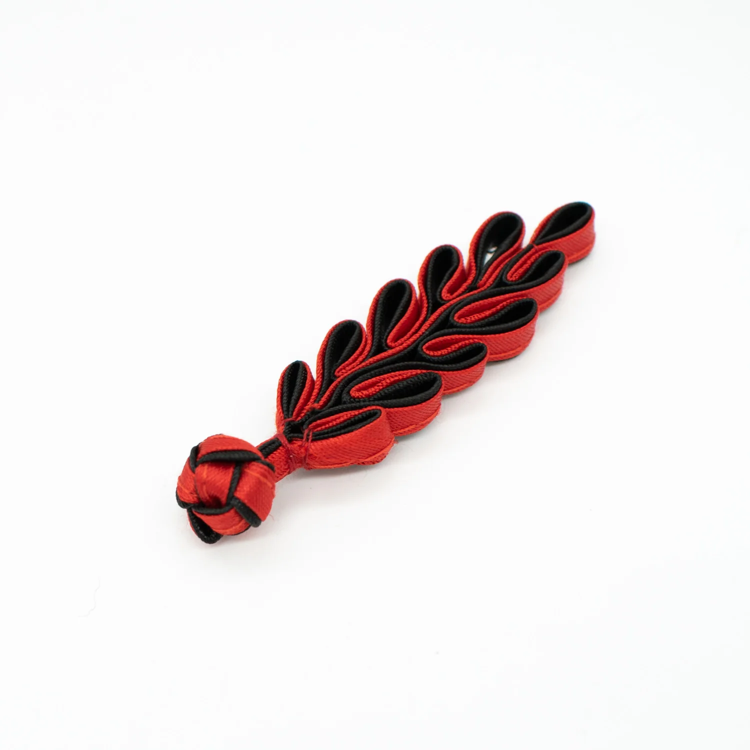 Chinese Button Design-7 Black & Red - Image 4