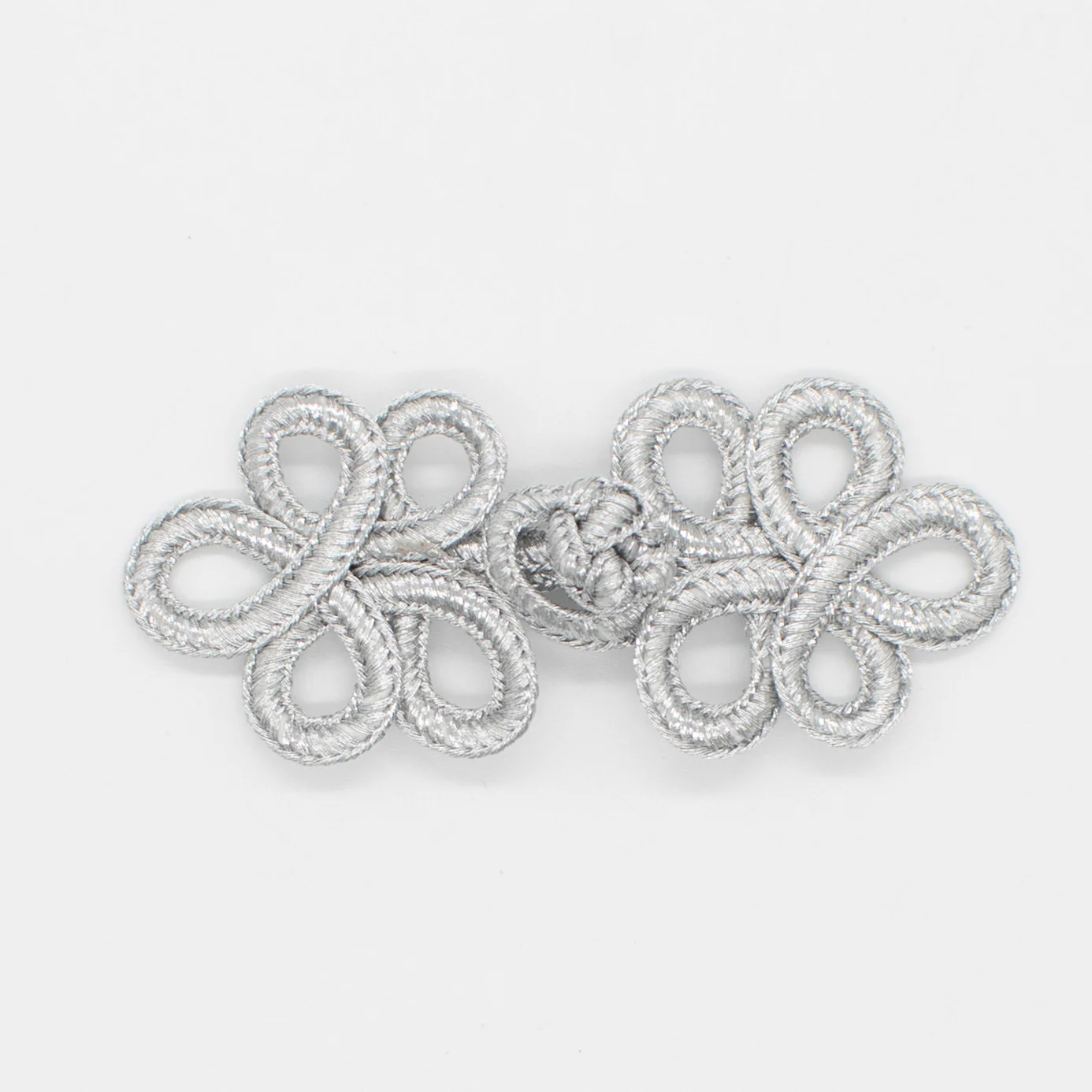 Chinese Button Silver & Gold - Image 2