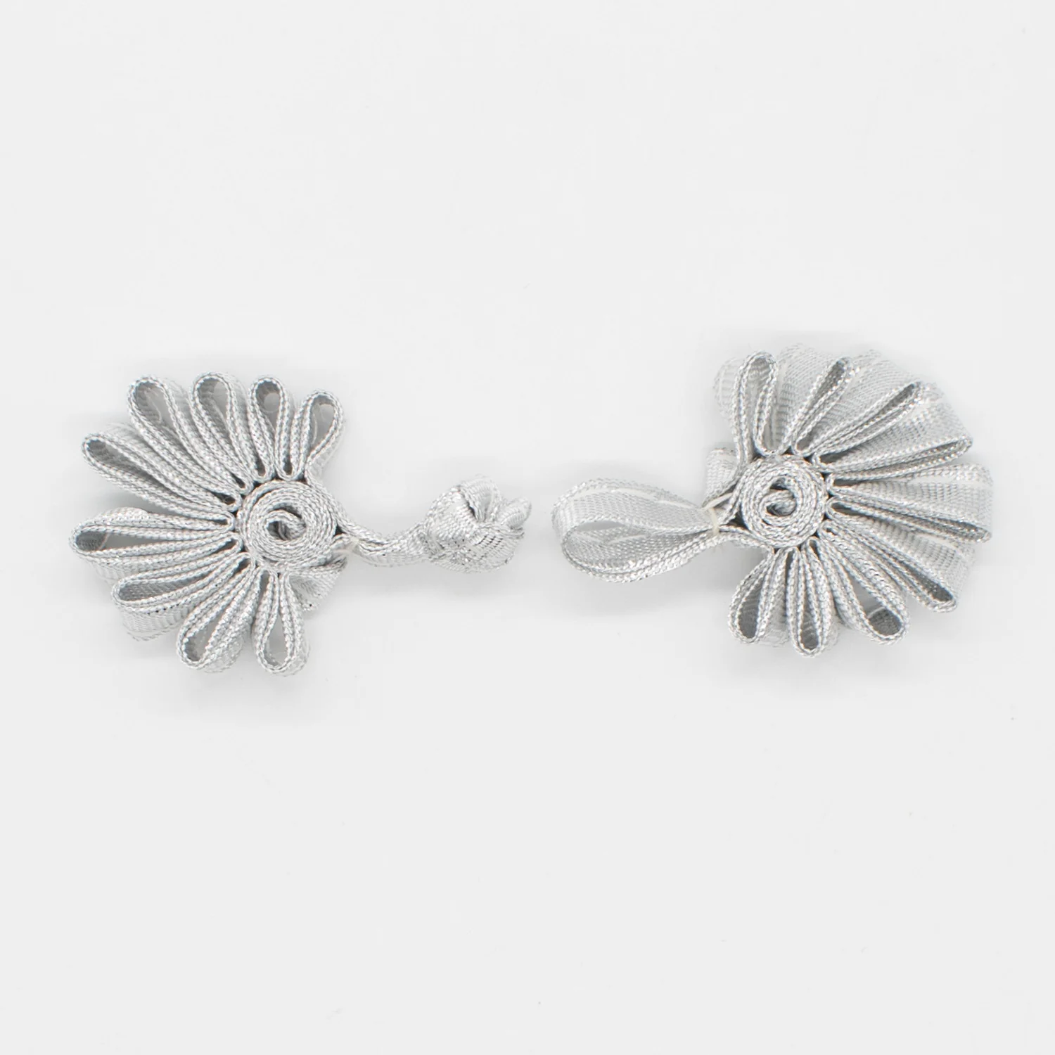 Chinese Button Silver & Gold - Image 5