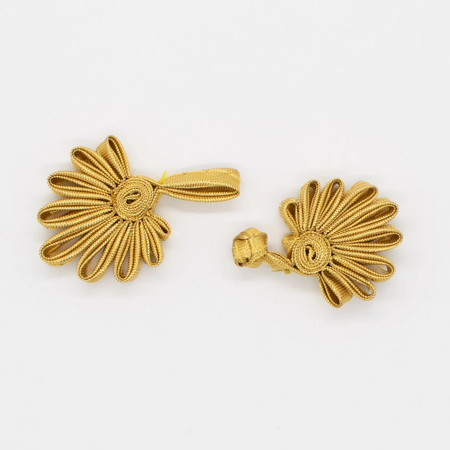 Chinese Button Silver & Gold - Image 6