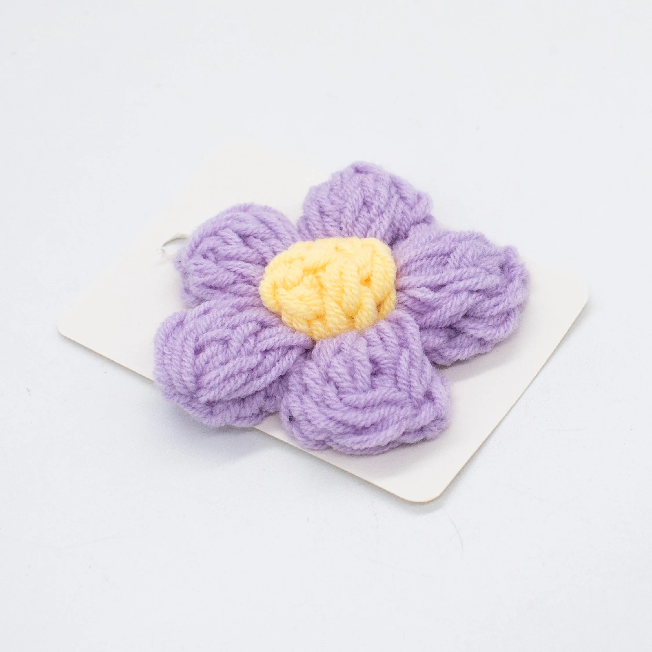 Chunky Yarn Crochet Flower Motif - Image 12