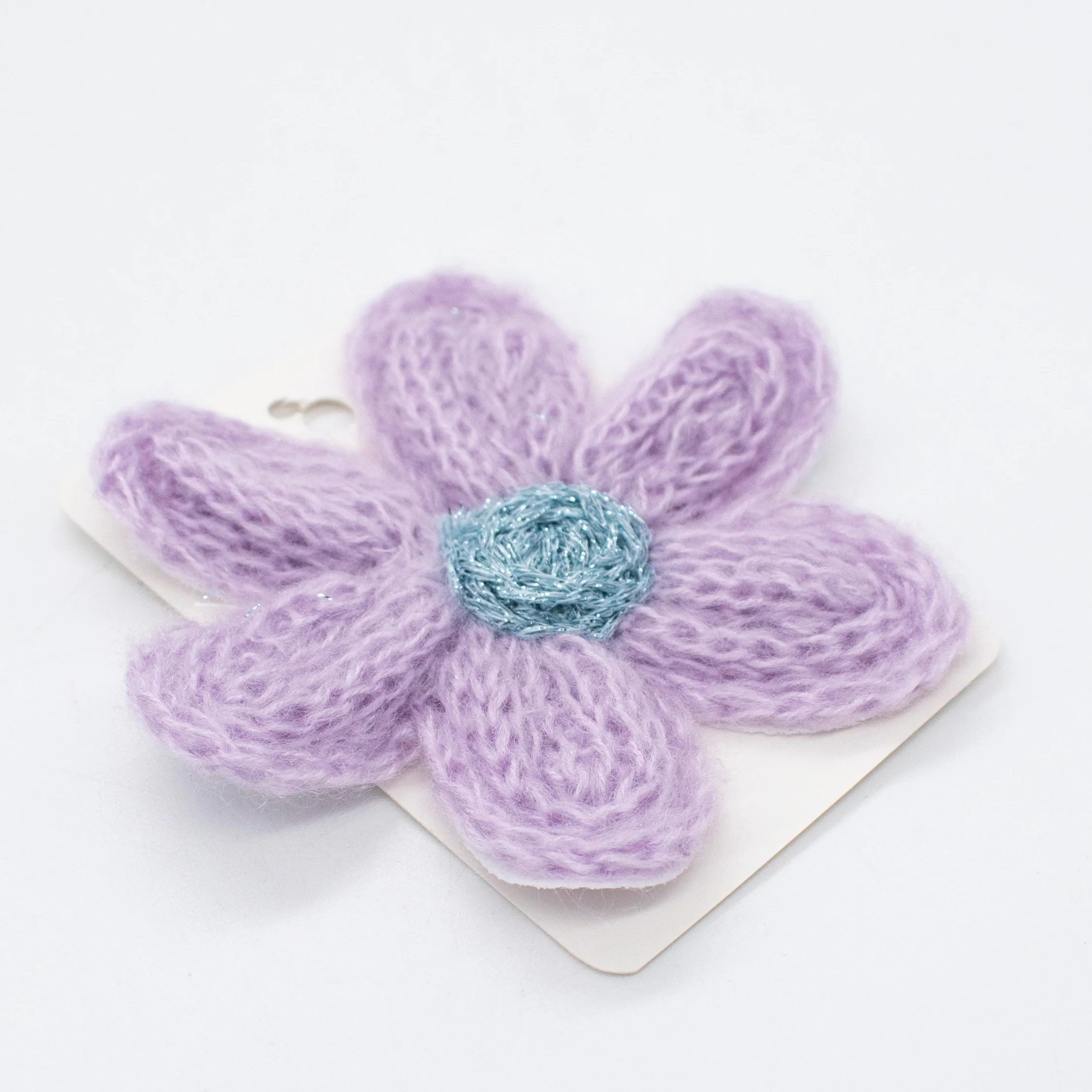 Chunky Yarn Crochet Flower Motif - Image 6