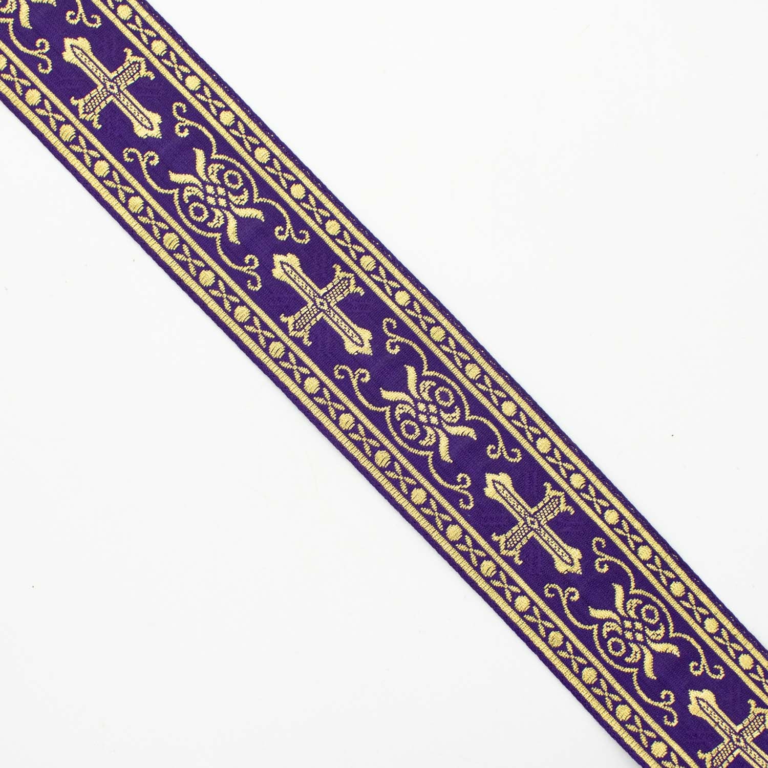 Church Liturgical Vestments Embroidered Jacquard Ribbon - Image 6