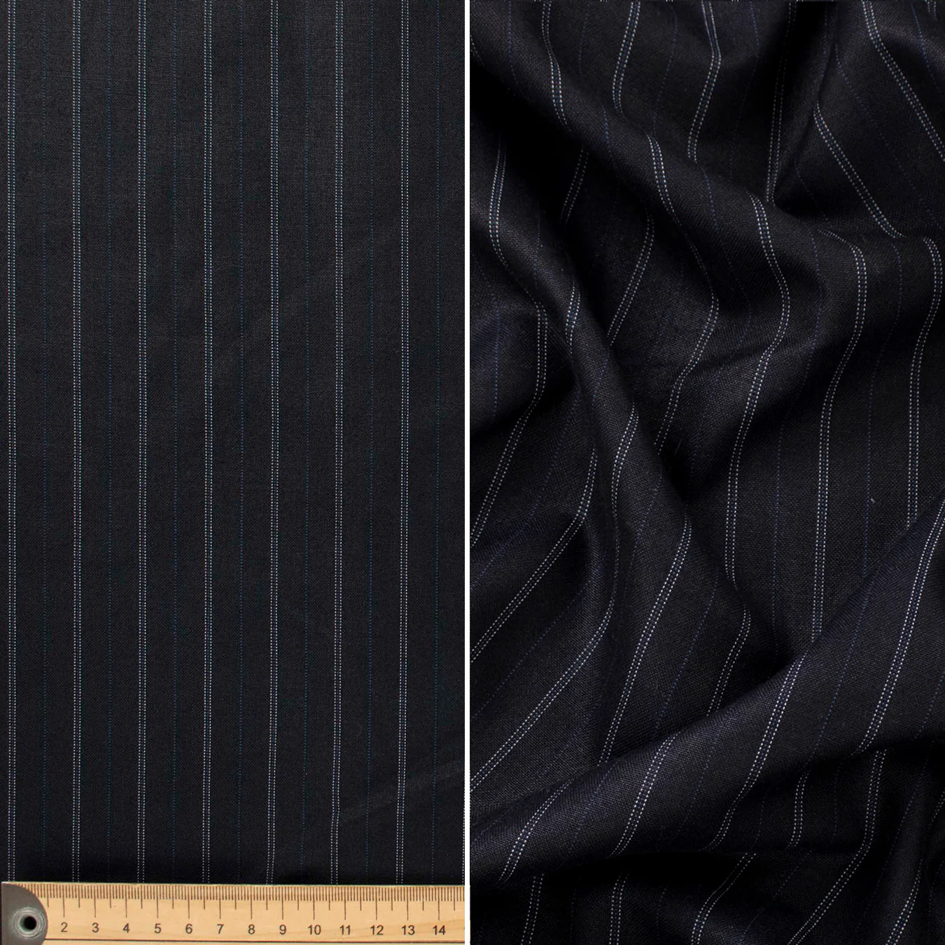 Classic Pinstripe Stripe Suiting - Image 2