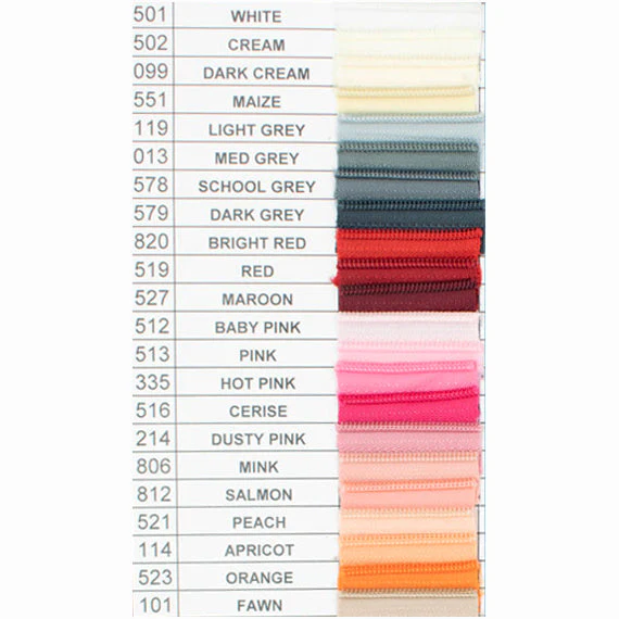 Close End Dress Zip 50CM - Image 5
