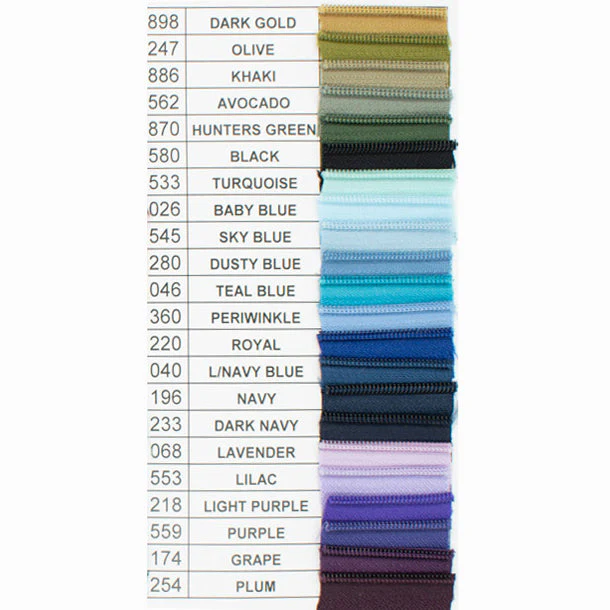 Close End Dress Zip 50CM - Image 7