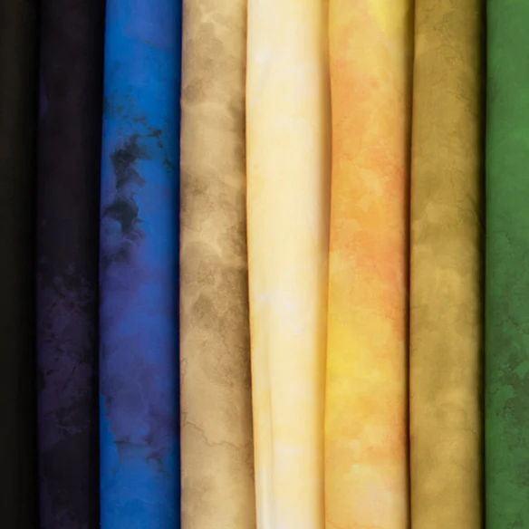 Cloudy Marble Collection #20 Beige Watercolour Shading Cotton Prints - Image 2