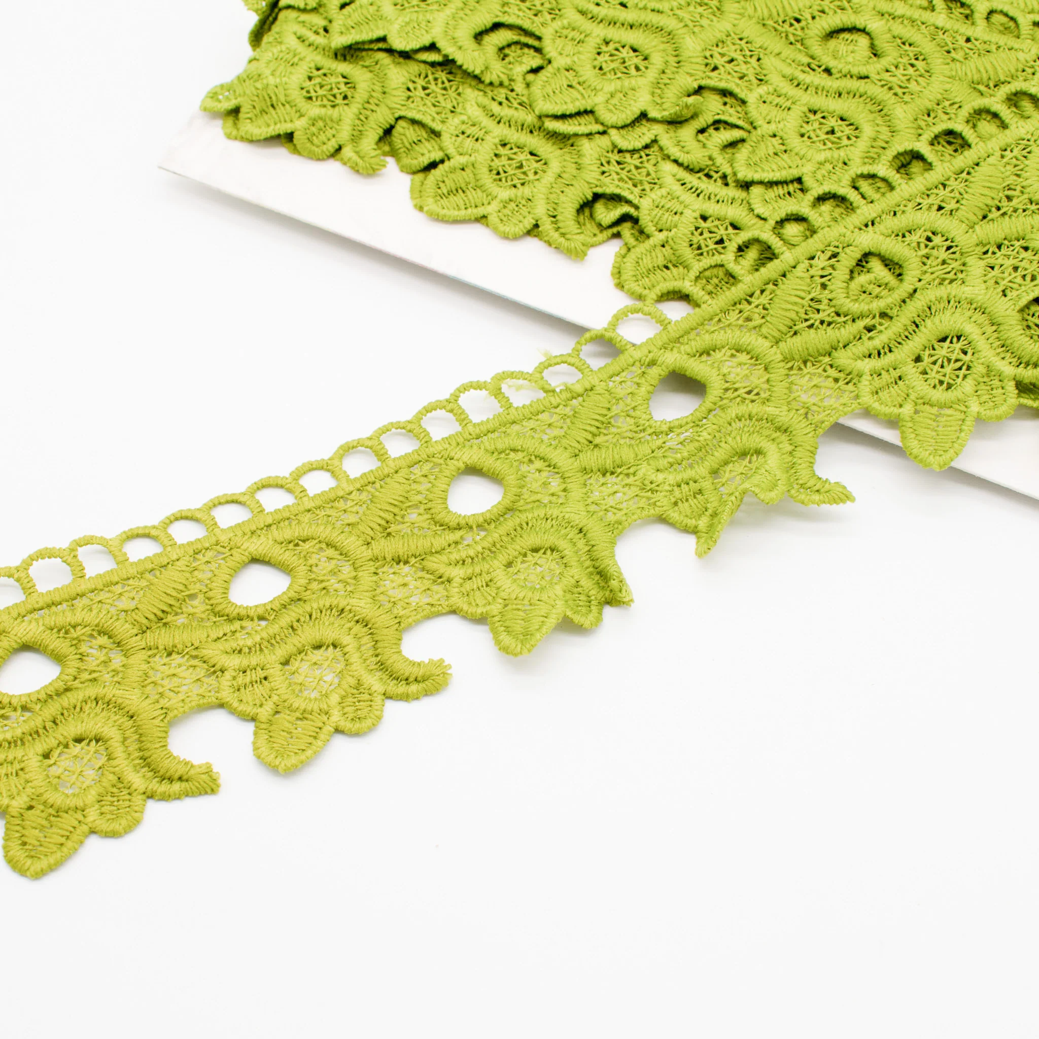 Lotus Guipure Lace Trim 6cm - Image 12
