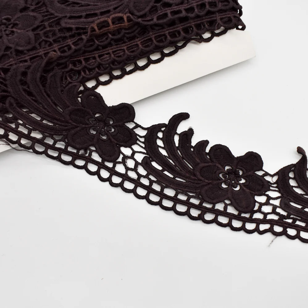 Flower Guipure Lace Trim 7cm - Image 11