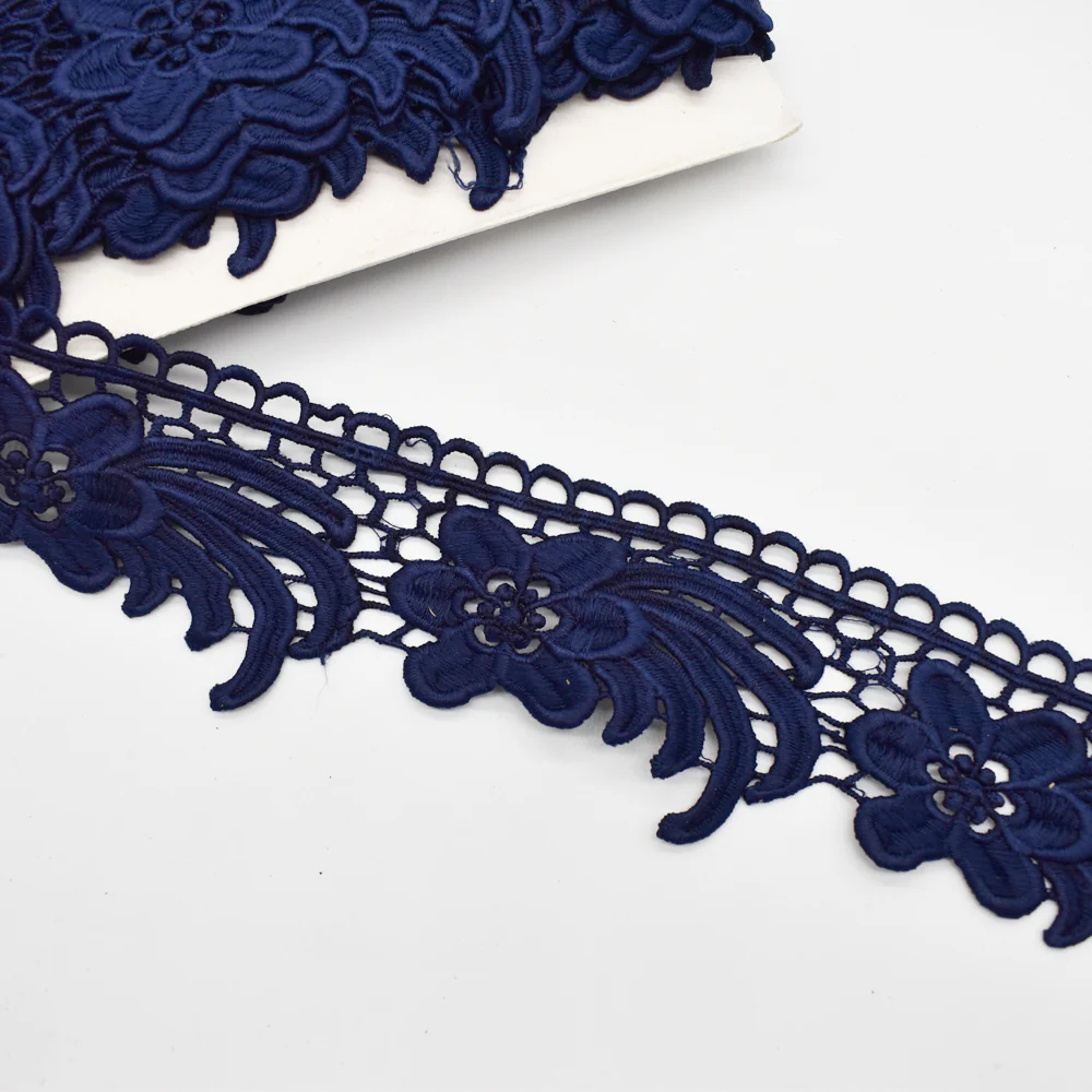 Flower Guipure Lace Trim 7cm - Image 2