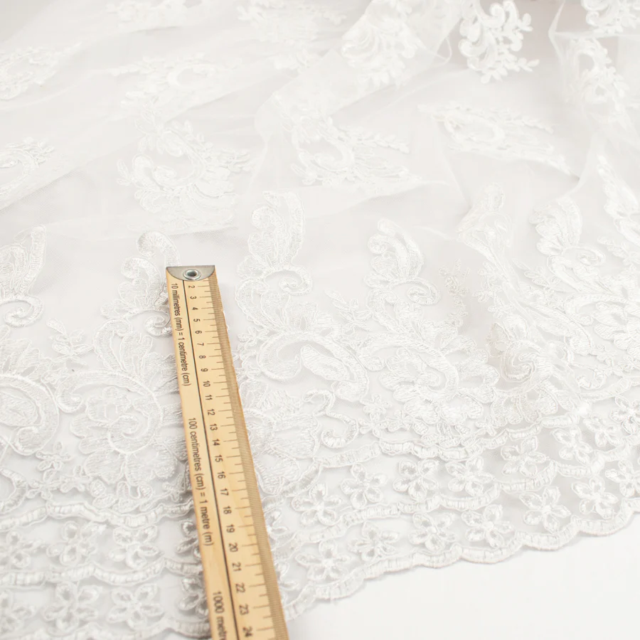 Corded Lace White - Image 4
