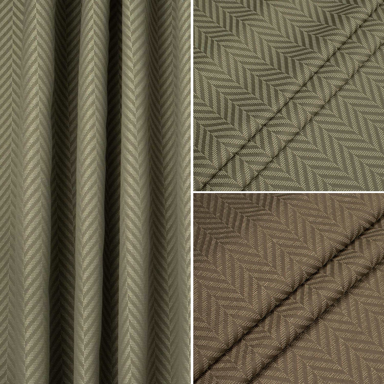 Cotillion by Zepel - Curtaining/Upholstery Fishbone Jacquard - Image 3