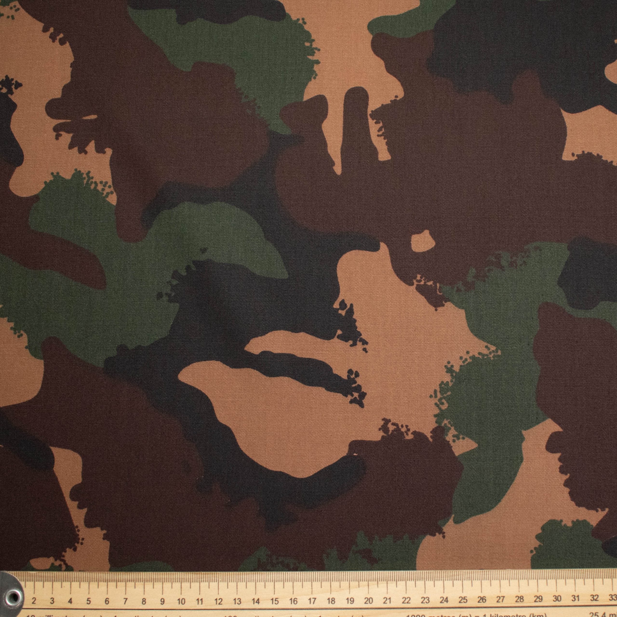 Camouflage/Army Cotton Blend Prints - Image 3