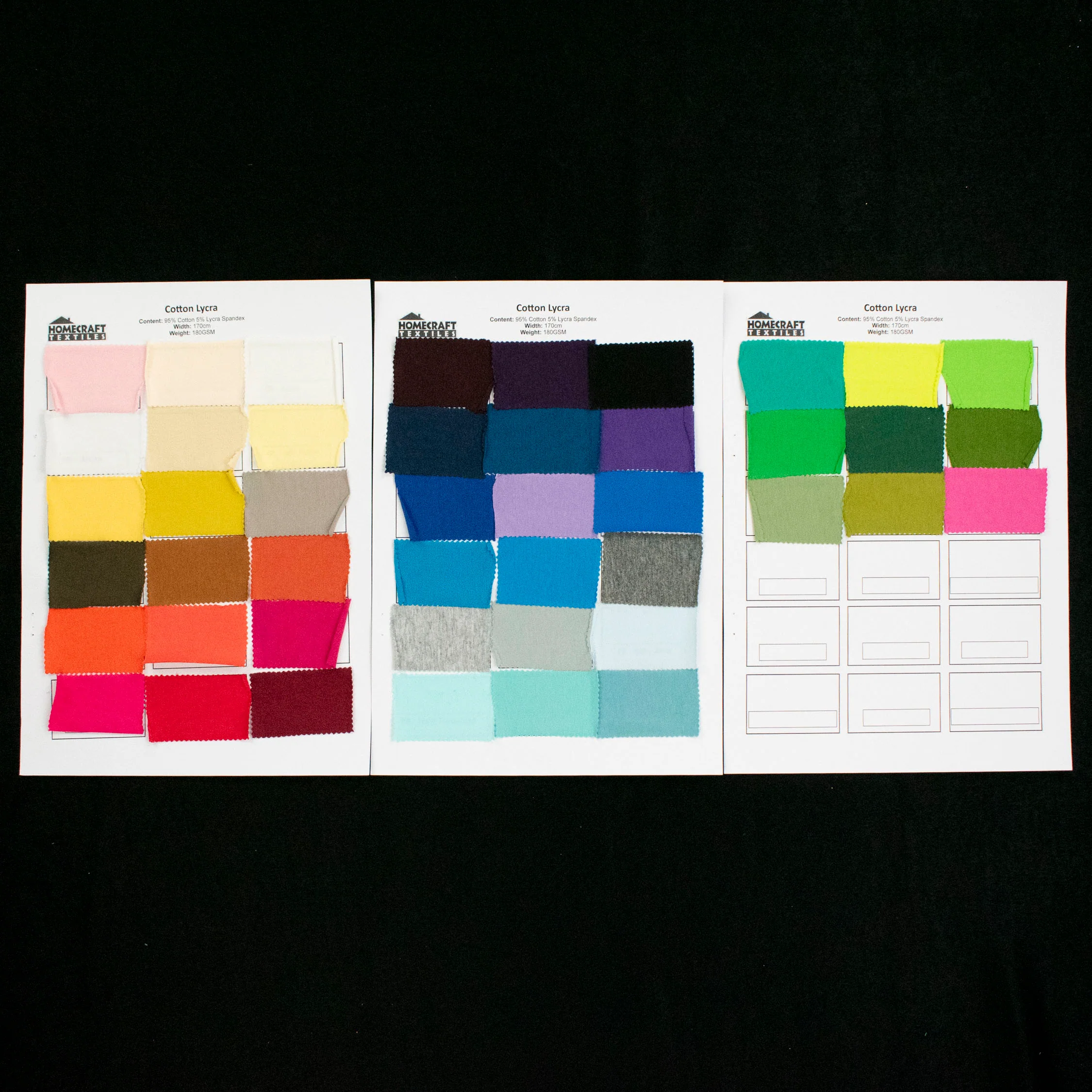 Cotton Lycra Sample Book - Image 3